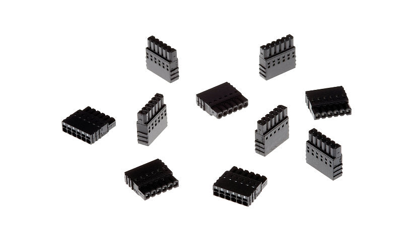 AXIS 02795-021 TU6009 6-Pin Terminal Block Connector 2.5 mm Pitch 10 Pack 3 Year