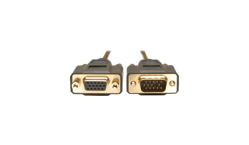 Tripp Lite VGA Extension Cable for 640x480 Monitors, HD15 Male/Female, 25 ft