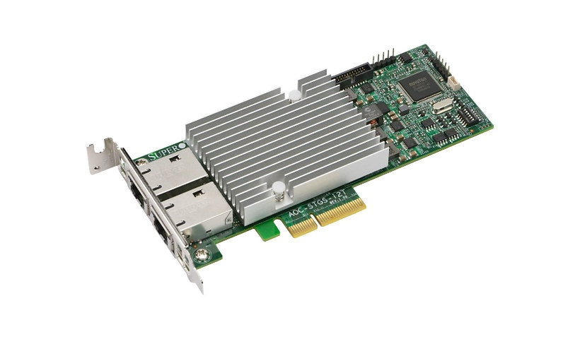 Supermicro AOC-STGS-i2T Dual Port 10GBase-T PCIe 3.0 x4 NIC, Intel X550