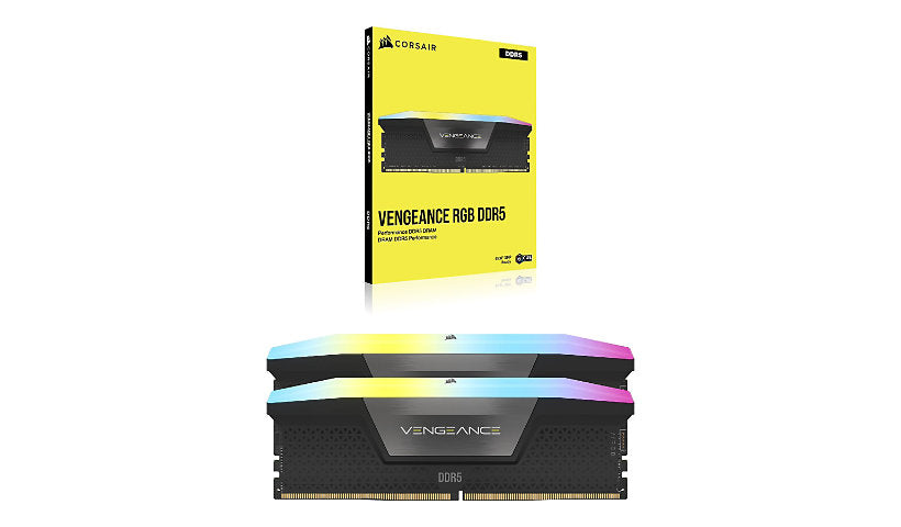 Corsair Vengeance RGB CMH32GX5M2E6000C36 32GB (2x16GB) DDR5-6000 CL36 Kit