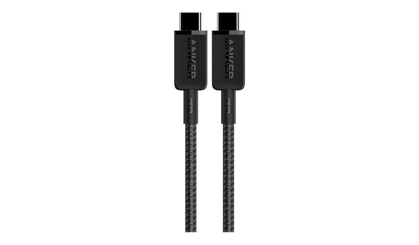 Anker Braided USB-C Cable, 60W Fast Charging, Male/Male, 10 ft