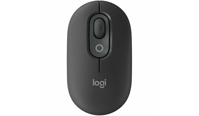 Logitech POP Mouse Wireless Bluetooth SilentTouch Nightfall 910-007165 1 Year