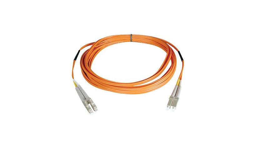 Tripp Lite (Eaton) N520-152M 152m (500ft) LC to LC Multimode Duplex Fiber Patch Cable, 50/125, PVC, OFNR, Orange