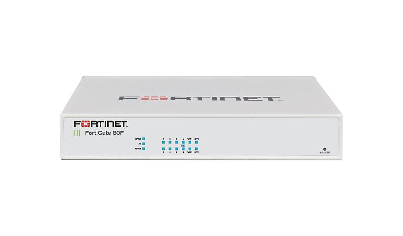 Fortinet FortiGate 80F FG-80F-BDL-809-36, 3 Year Premium + Enterprise