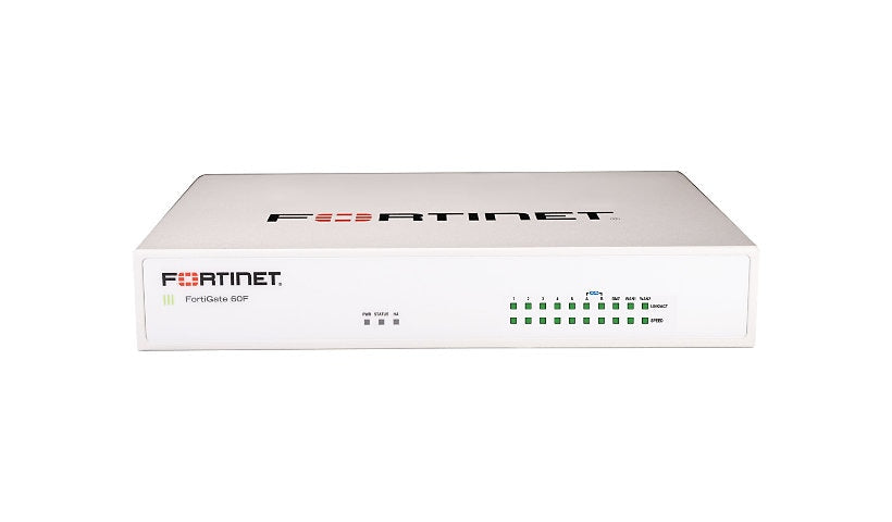 Fortinet FortiGate 60F FG-60F-BDL-809-36, 3 Year Premium + Enterprise