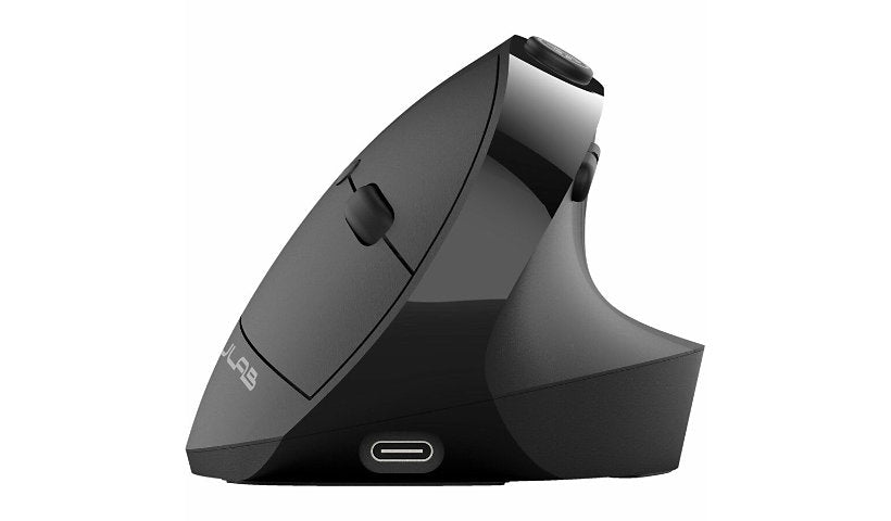 JLab JBuds Ergonomic Wireless Vertical Mouse 7 Buttons MJBERGORBLK82 2 Year