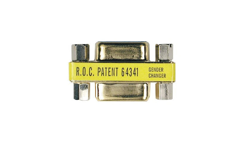 Tripp Lite P150-000 Slimline DB9 Gender Changer Gold Lifetime Warranty