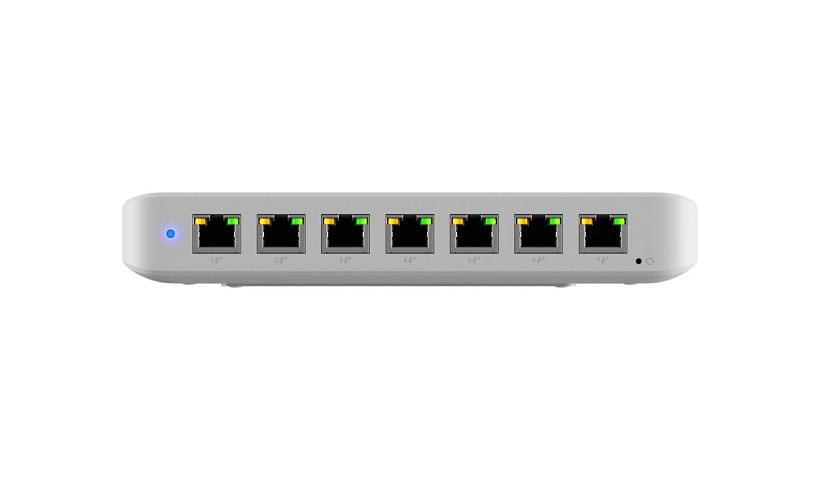 Ubiquiti UniFi USW-ULTRA-60W 8-Port Gigabit PoE Switch, 7x PoE+ Out, 52W