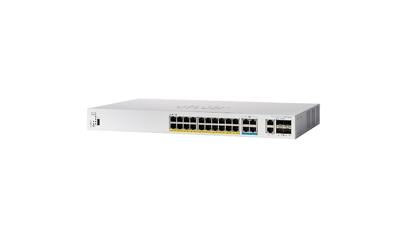 Cisco Catalyst 1300 C1300-24MGP-4X 24-Port PoE+ Switch, 8x 2.5G, 4x 10G
