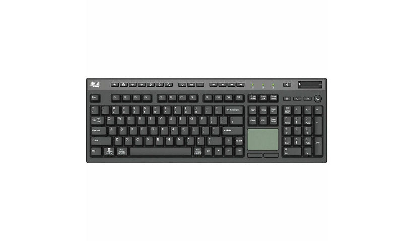 Adesso AKB-445UB Multi OS Full Size Touchpad Keyboard Copilot Key