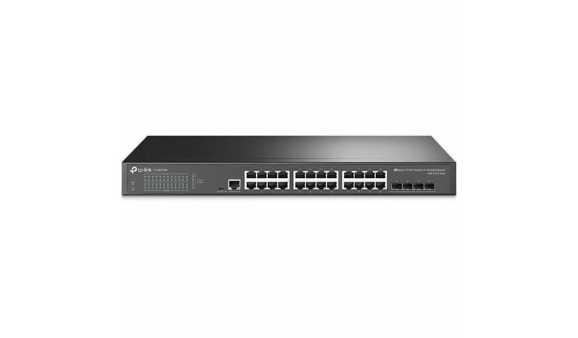 TP-Link Omada SG3428 24-Port Gigabit L2+ Managed Switch, 4x SFP, Fanless