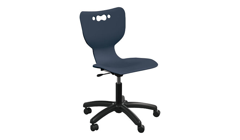 MooreCo Hierarchy 5-Star Student Chair, Black, 53511-BLACK-NA-HC
