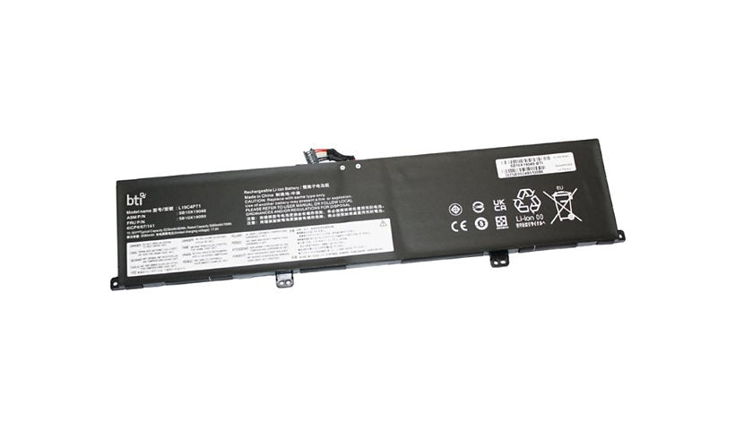 BTI 5B10X19049-BTI 15.36V 80Wh Battery for ThinkPad P1 Gen 3 X1 Extreme 18 Month