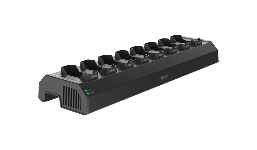 AXIS W701 Mk II 8 Bay Docking Station for W102 Body Cameras Black 3 Year