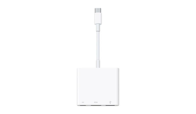 Apple USB-C Digital AV Multiport Adapter HDMI 4K60 USB-A MW5M3AM/A 1 Year