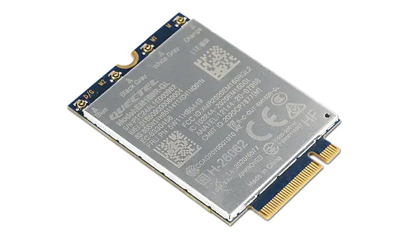 Lenovo 4XC1Q24437 Quectel EM160R-GL LTE Advanced Cat16 WWAN Card, ThinkPad