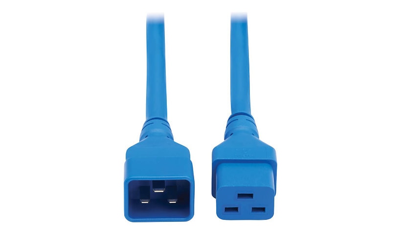 Tripp Lite P036-006-ABL C20 to C19 Power Extension Cord 6 ft Lifetime Warranty