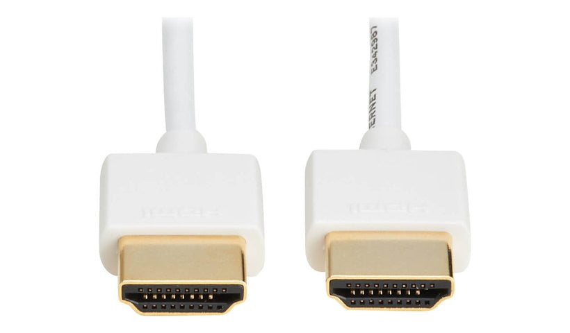 Tripp Lite P569-010-SLIM-W Slim High Speed HDMI Cable 10 ft Lifetime Warranty