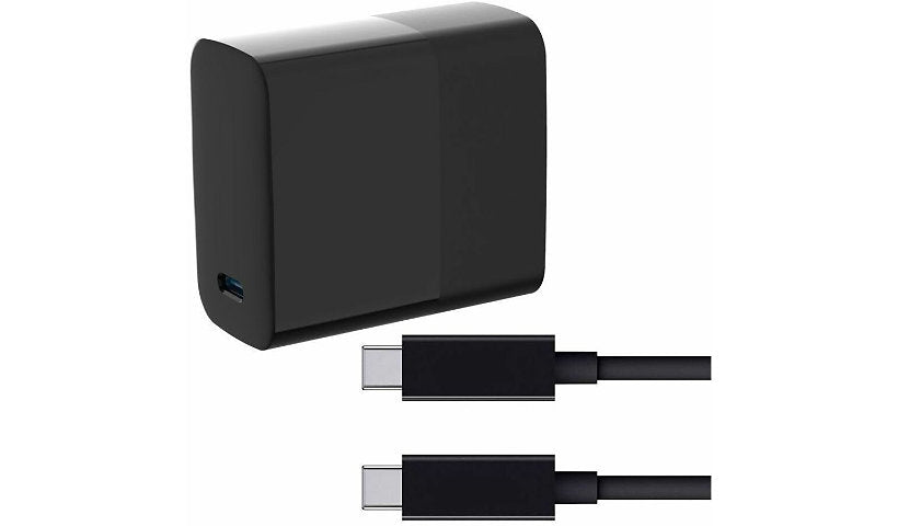 4XEM 65W GaN USB-C Charging Kit 6 ft Cable Black 4X65WCHRGKIT6B 1 Year