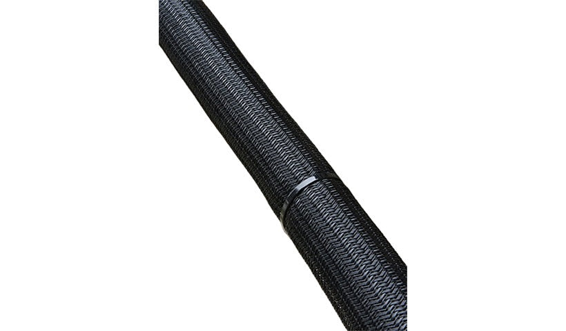 Brady F6N2.00BK-50FT Techflex Flexo F6 Wrappable Split Braided Sleeve