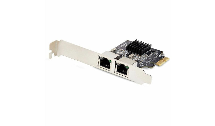 StarTech ST1000SPEXD4T 2-Port Gigabit PCIe NIC, Realtek RTL8111H, TAA