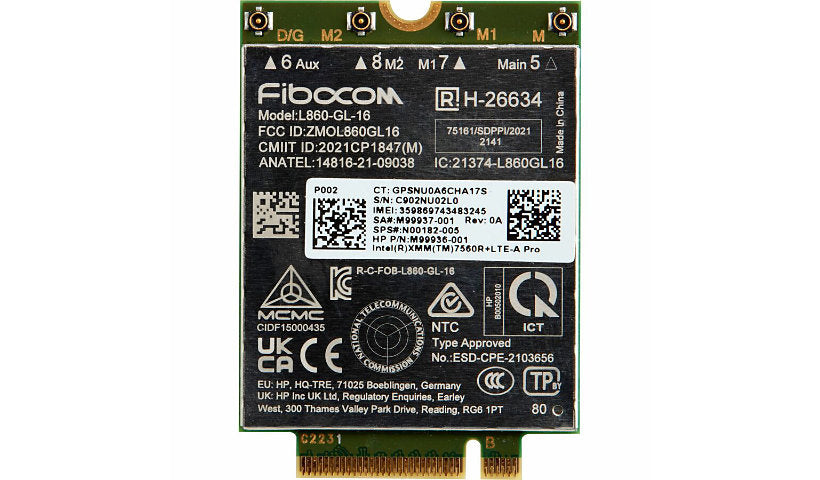 HP AM5R3AA 4G LTE-A Pro Cat16 WWAN Module for HP Business Notebooks