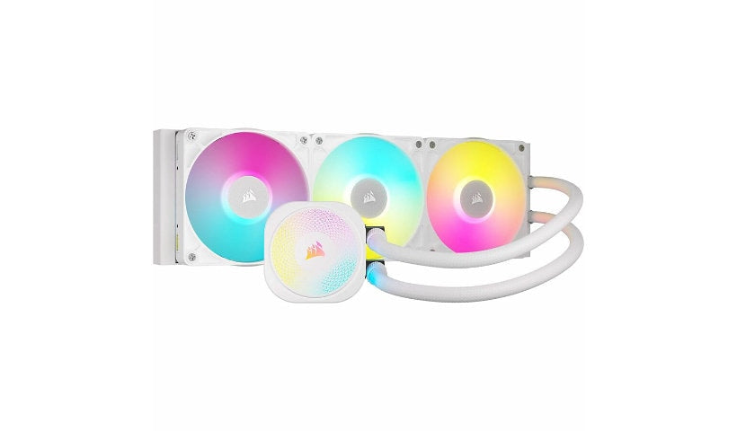 Corsair iCUE LINK TITAN 360 RX RGB 360mm CPU Liquid Cooler White CW-9061021-WW