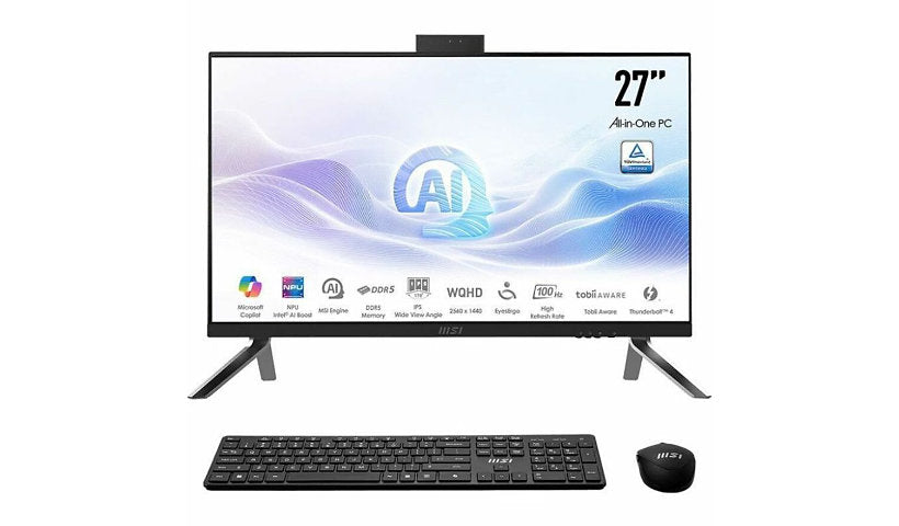 MSI Modern AM273Q AI 1UM-039US AIO, Core Ultra 5 125H, 16GB, 1TB SSD, 27" QHD