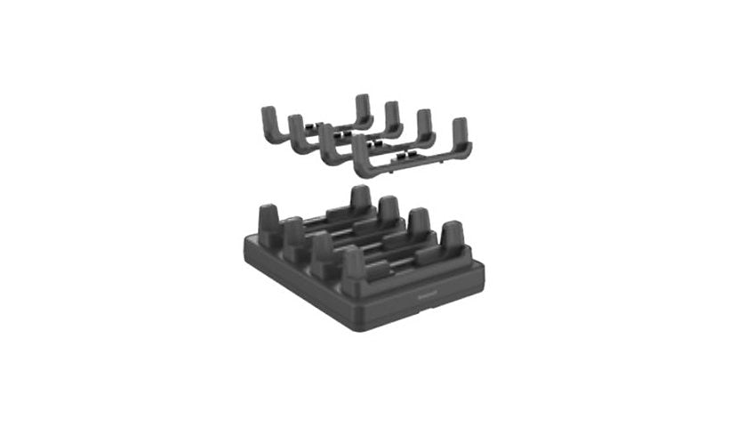 Honeywell EDA10A 4-Slot Charging Stand with AC Adapter, US, EDA10A-CB-1