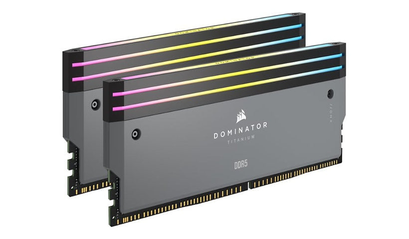 Corsair Dominator Titanium CMPLEKIT2G Light Enhancement Kit, RGB, Gray