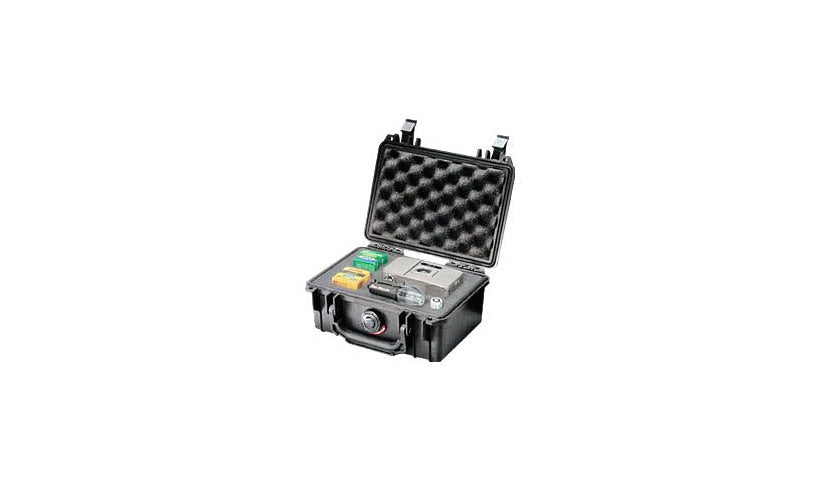 Pelican Protector Case 1120 1120-000-110 Small Case with Foam, Black