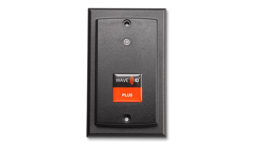 RF IDeas WAVE ID Plus V2 PoE Ethernet Prox and Smart Card Reader Black