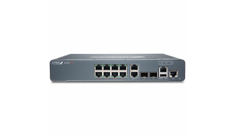 Juniper EX4000-8P 8-Port Gigabit PoE+ Switch, 2x 10G SFP+, Fanless