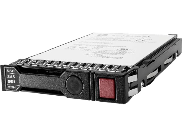 HPE 822552-001-SC 400GB 2.5in SFF 12G SAS TLC SC Mixed Use SSD for Gen8 Gen9