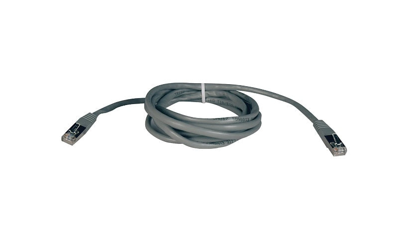 Tripp Lite N105-007-GY Cat5e Molded Shielded Ethernet Patch Cable 7 ft Gray