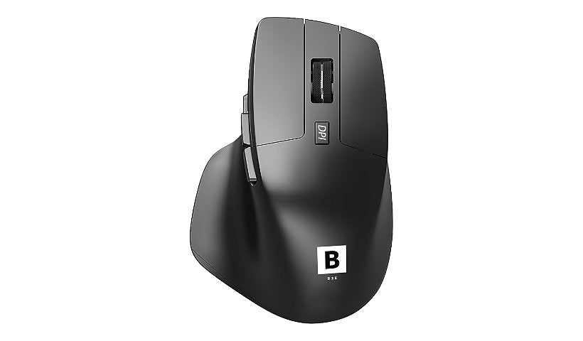 B3E MG30 Ergonomic Wireless Mouse Bluetooth and Receiver 6 Button 1 Year