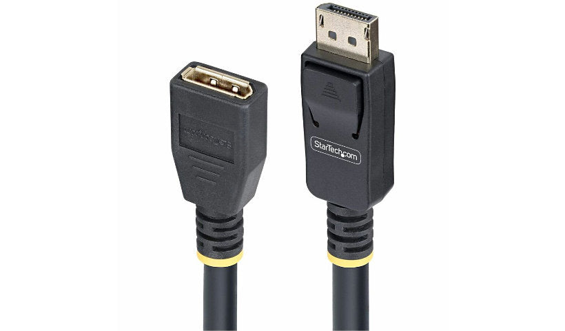 StarTech.com 10F-DP14-EXTEND-CBL DisplayPort 1.4 Extension Cable 10 ft 8K 60Hz