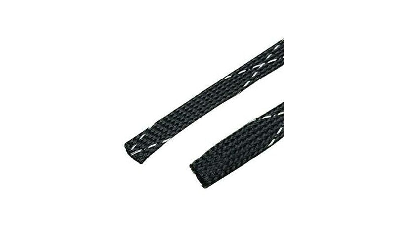 Panduit SE150P-LR8 Pan-Wrap Braided Expandable Sleeving 1.5 in x 50 ft Gray