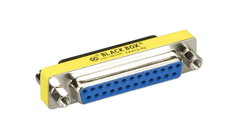 Black Box FA412-R2 DB25 Gender Changer