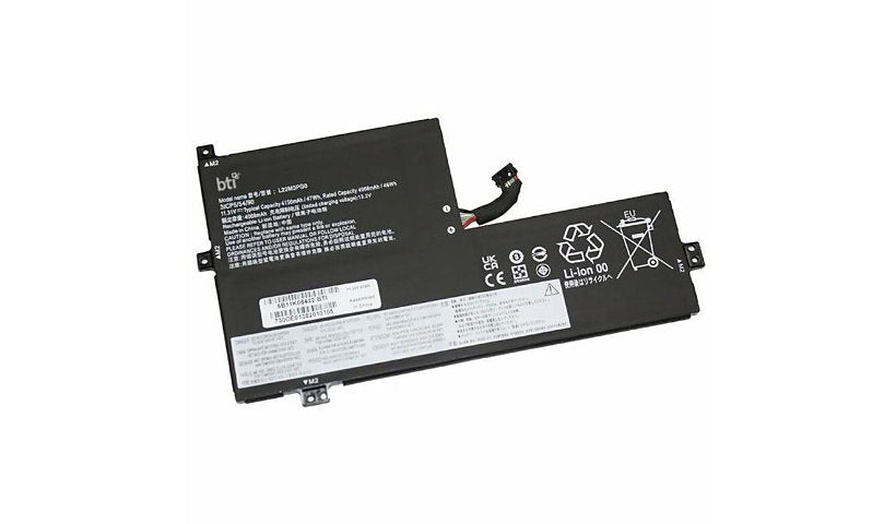 BTI 5B11K08432-BTI 47Wh 11.52V 3 Cell Battery for Lenovo Chromebook 18 Month