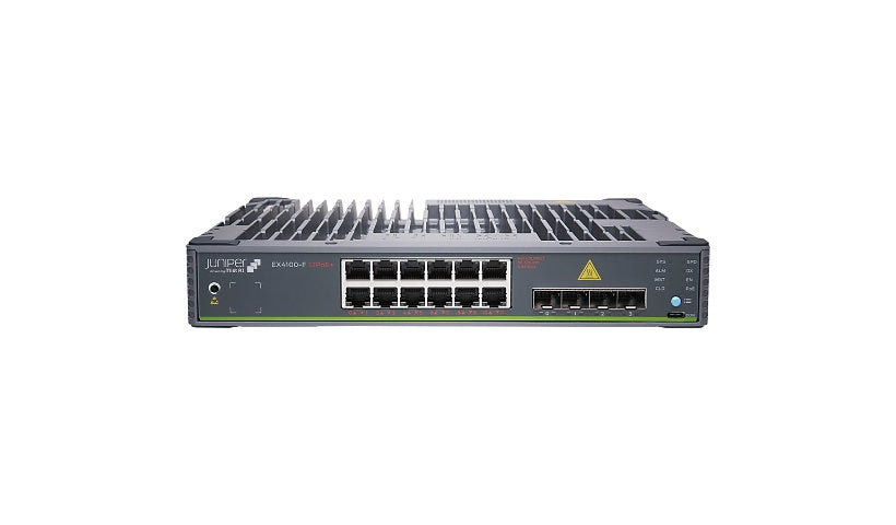 Juniper EX4100-F-12T-TAA 12-Port Gigabit Fanless Switch, 10G Uplinks, TAA