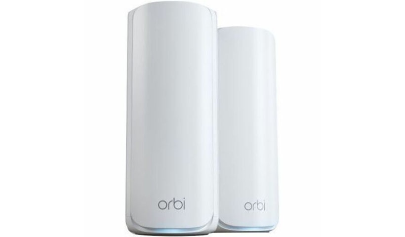 Netgear Orbi RBE772 Wi-Fi 7 Tri Band Mesh Router, 2.5 Gig, WPA3