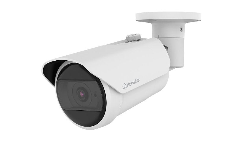 Hanwha Vision WiseNet Q QNO-C8013R 5MP Outdoor Bullet Camera 3mm IR PoE