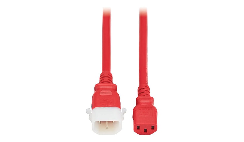 Tripp Lite P005-E06-ARD-6 C13 to P-Lock C14 PDU Power Cord 6-Pack 6 ft 15A 250V