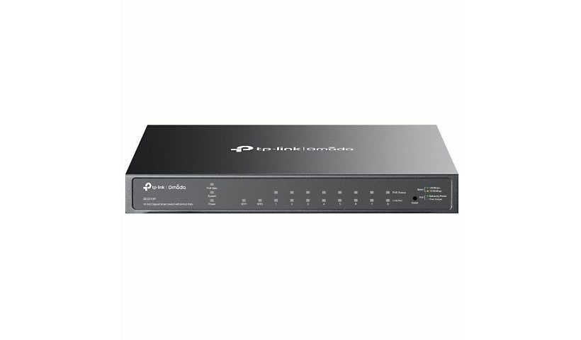 TP-Link Omada SG2210P 10-Port Gigabit Smart Switch, 8x PoE+, 2x SFP, 61W