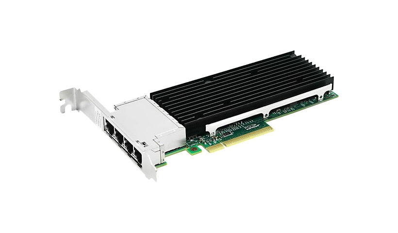 Axiom PCIE34RJ4510-AX Quad Port 10GBase-T RJ-45 PCIe 3.0 x8 NIC, Intel