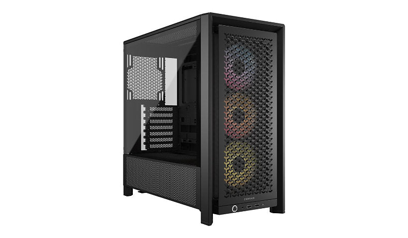 Corsair FRAME 4000D RS ARGB CC-9011296-WW Mid Tower E-ATX Case, Black