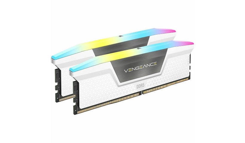 Corsair Vengeance RGB CMH32GX5M2E6000Z36W 32GB (2x16GB) DDR5 CL36 Kit