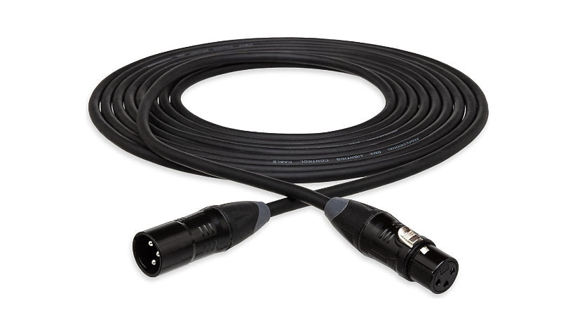 Hosa DMX-410 XLR Audio Extension Cable 10 ft Double Shielded Lifetime Warranty