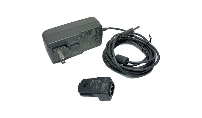 Logitech 952-000204 Power Adapter with Clips for MeetUp 2